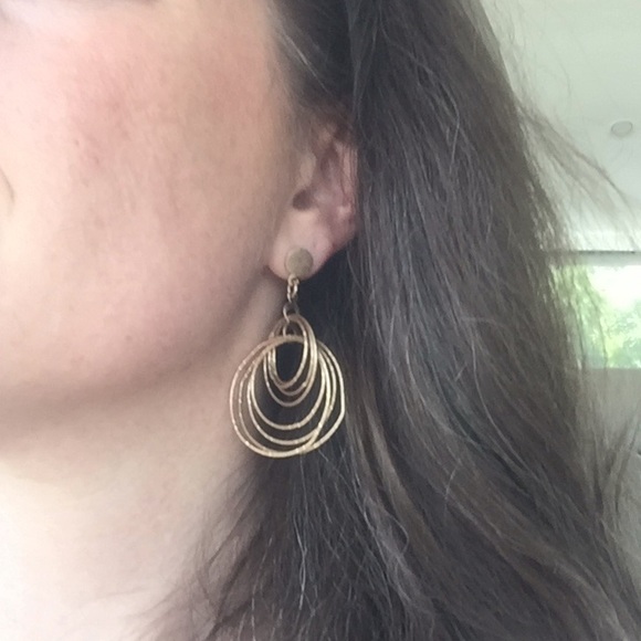 Jewelry | Interlocking Hoop Earrings | Poshmark